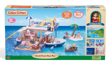 Calico Critters Seaside Cruiser Houseboat