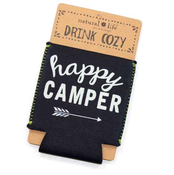 Happy Camper Drink Cozy