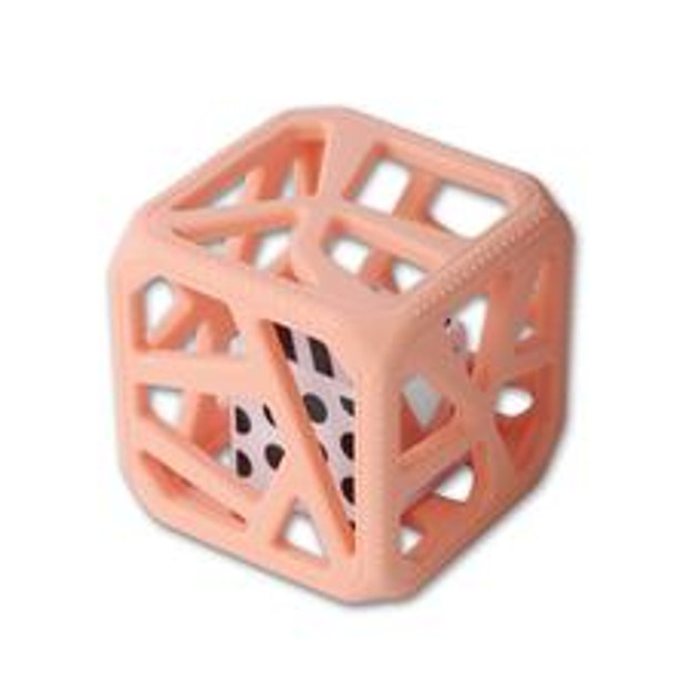 Chew Cube- Peachy Pink