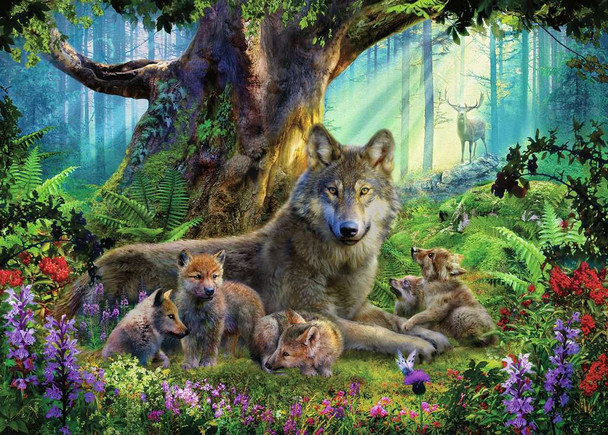Wolves in the Forest 1000 pc Puzzle