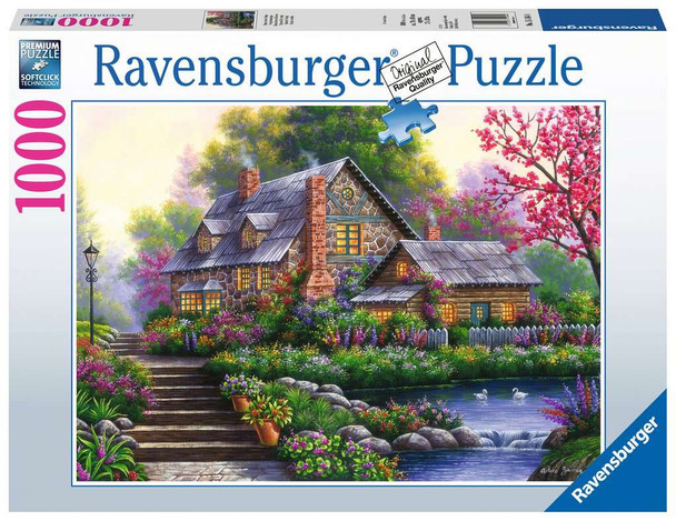 Romantic Cottage 1000 pc Puzzle