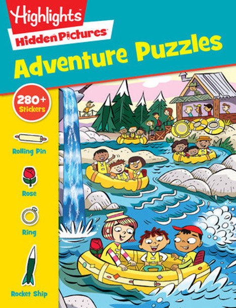 Adventure Puzzle and sticker book by Highlights