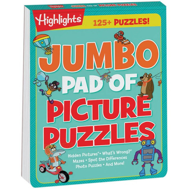 Jumbo Pad of Picture Puzzles by Highlights