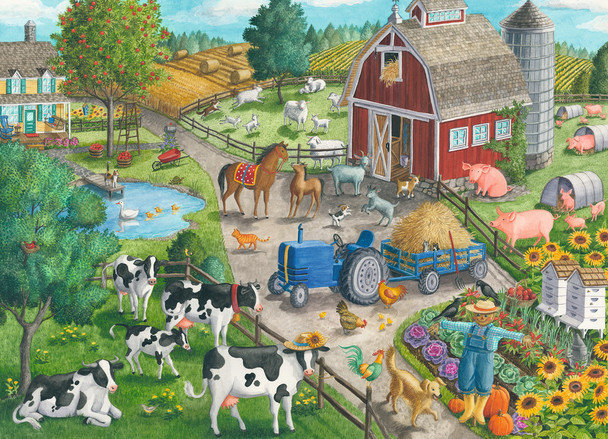 Home on the Range 60 pc puzzle by Ravensburger