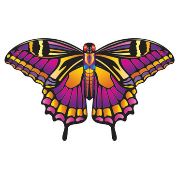 Butterfly single line kite