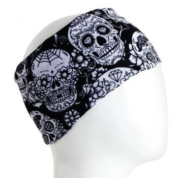 Black & White Skulls Infinity Bandana