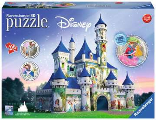 3D Disney Princess Castle Puzzle from Ravensburger