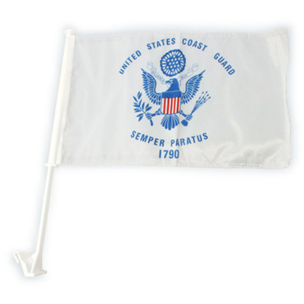 Coast Guard Car Flag