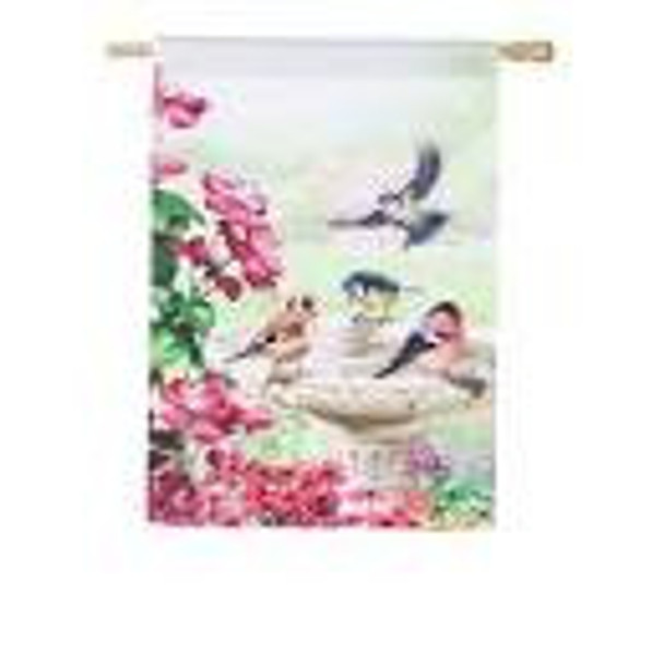 Garden Birds House Flag