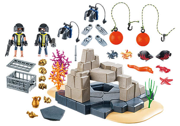 Tactical Dive Unit Super Set - Playmobil