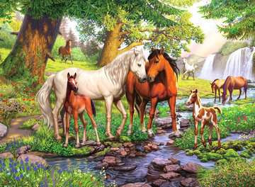 Horses by the Stream 300 pc XXL