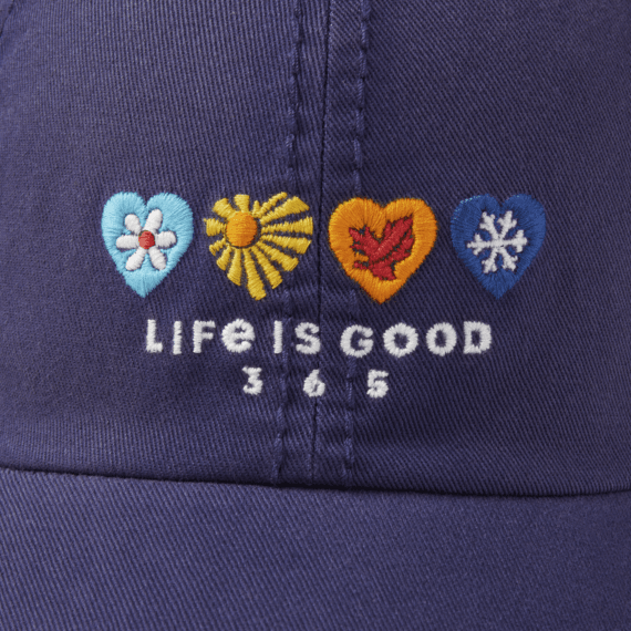 Mini Hearts Sunwashed hat