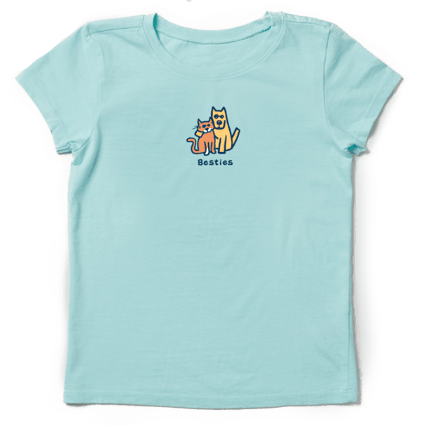 Besties Dog/Cat Girls tee