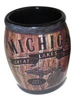 Michigan Barrel Shot Glass