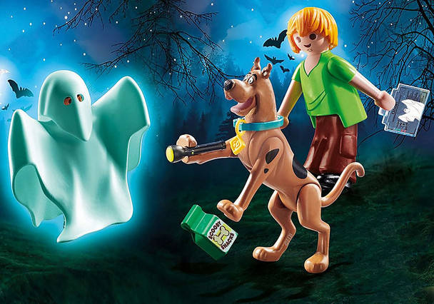 Scooby Doo and Shaggy with Ghost