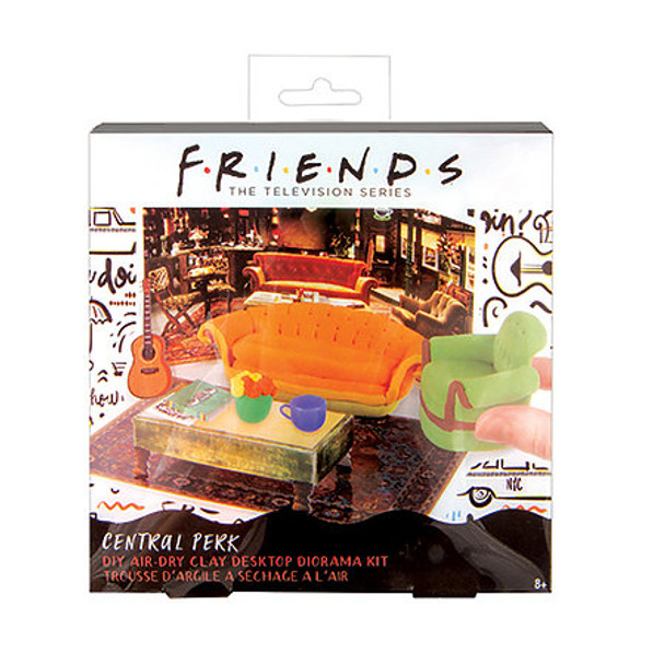 Friends Central Perk DIY Air Dry Clay Desktop Diorama Kit