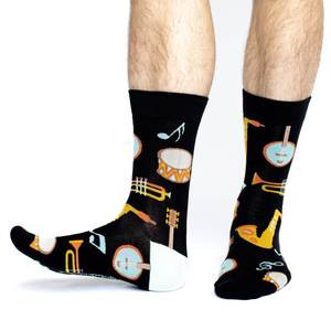 Men's Musical Instruments Socks