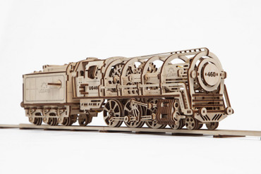 UGears Locomotive Mechanical Model