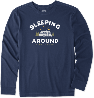 Sleeping Around Camper LS tee