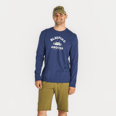 Sleeping Around Camper LS tee