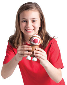 Sock Monkey Popper