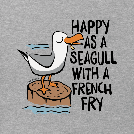 Happy as a Seagull  tee