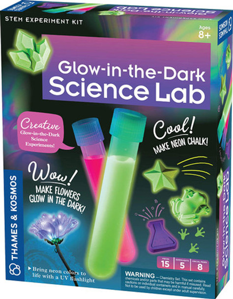 Glow-in-the-dark Science Lab Experiment Kit Glow-in-the-dark Science Lab Experiment Kit