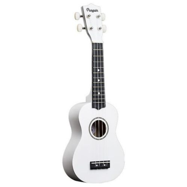 White Penguin Soprano Ukulele