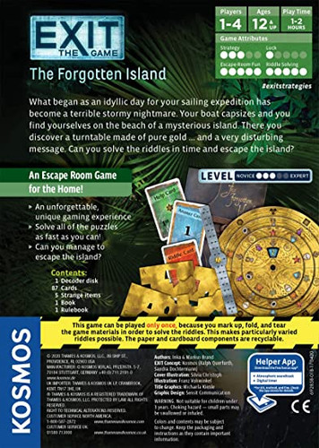 Exit: Forgotten Island Game