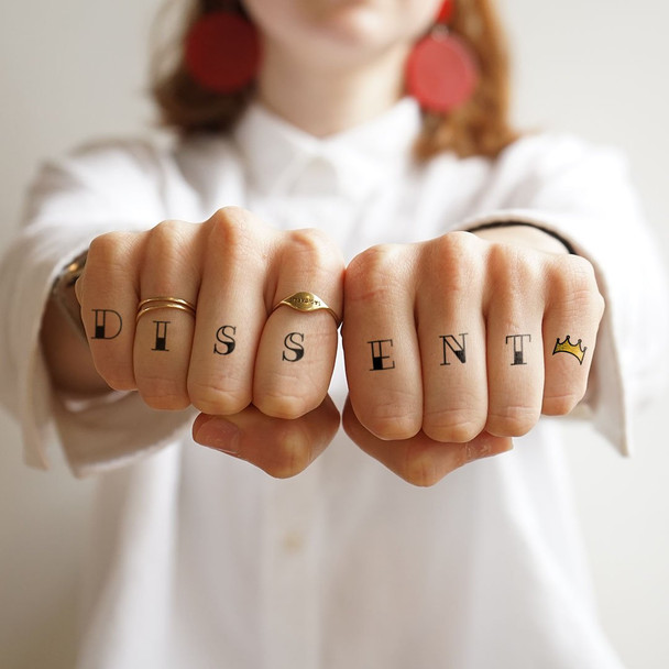 RBG "Dissent" Tattoos