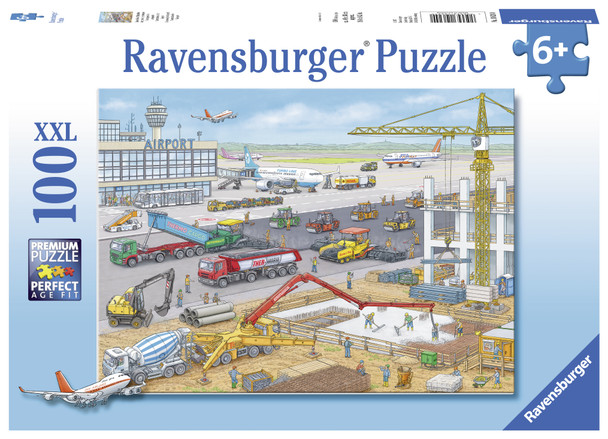 Construction at the Airport 100pc Puzzle