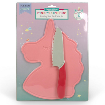 Rainbows & Unicorns Board & Knife Set