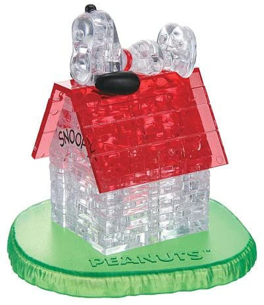 Original 3D Crystal Puzzle Snoopy & Doghouse