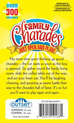 Family Charades Cards