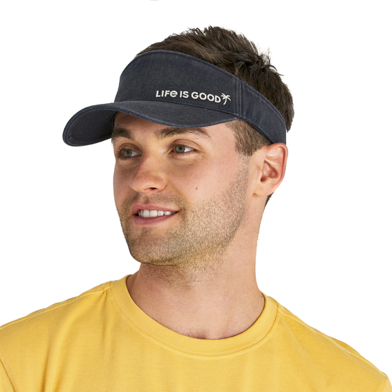Palm Tree Sunwashed Visor
