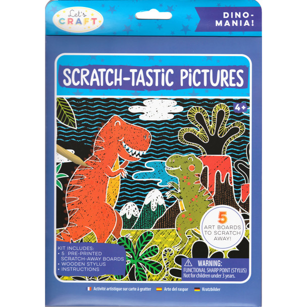 Dino Mania Scratch-Tastic Pictures