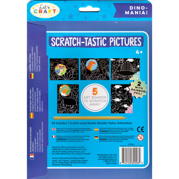 Dino Mania Scratch-Tastic Pictures