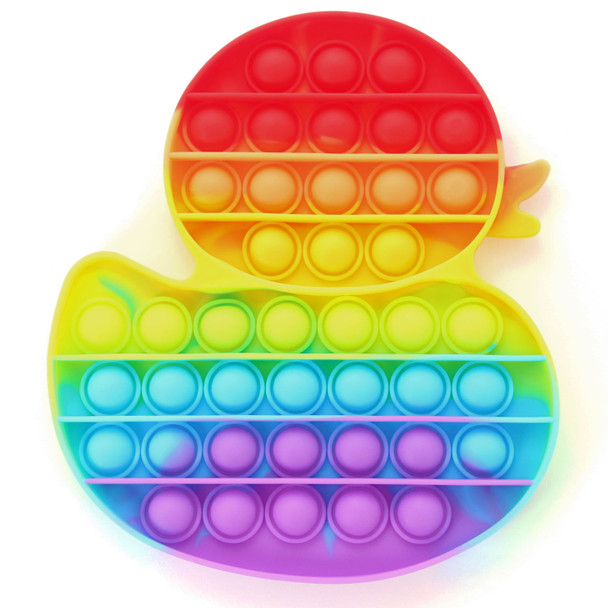Pop It Rainbow Duck Fidget