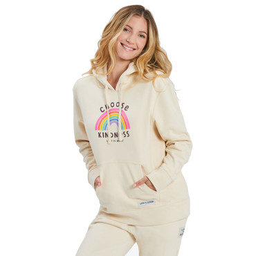 Sweatshirts, Hoodies & Sweatpants Women's Good Vibes Simply True Fleece  Hoodie