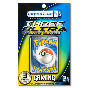 rare pokemon cards packs Pokemon 3 Card Ultra Rare Pack