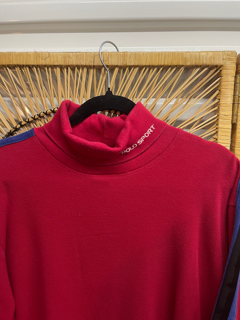 Vintage Polo Sport Ralph Lauren Arctic Challenge Red Long Sleeve