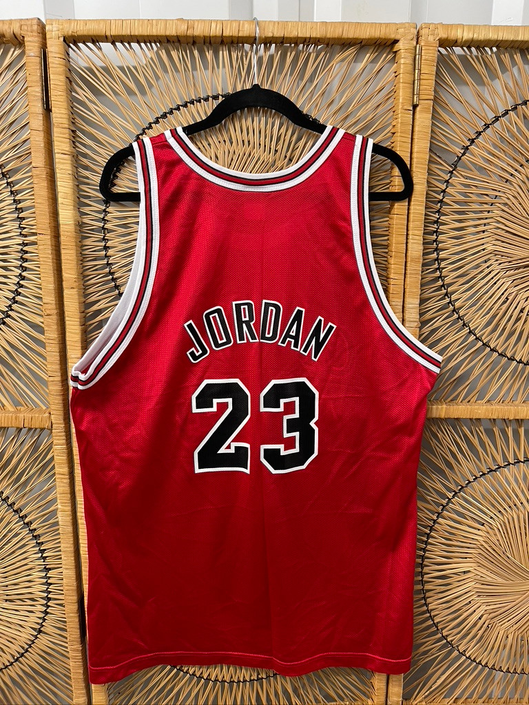 Vtg Champion NBA Michael Jordan #23 Chicago Bulls 50th Anniversary