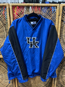 90s University of Kentucky Wildcats Pullover Windbreaker Size Medium 90s University of Kentucky Wildcats Pullover Windbreaker Size Medium