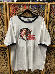 Y2K 2001 GREMLINS Gizmo Ripple Junction White Ringer T-Shirt Size XL Y2K 2001 GREMLINS Gizmo Ripple Junction White Ringer T-Shirt Size XL