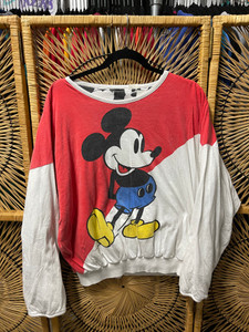 80s Disney Mickey & Co. Mickey Mouse Reversible Crewneck Size XL 80s Disney Mickey & Co. Mickey Mouse Reversible Crewneck Size XL