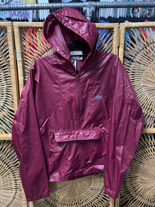 80s IZOD Lacoste Burgundy Anorak Pullover Windbreaker Size Medium 80s IZOD Lacoste Burgundy Anorak Pullover Windbreaker Size Medium