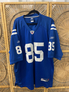 Y2K Reebok NFL Indianapolis Colts Pierre Garcon #85 Blue Stitched Football Jersey Size 56 Y2K Reebok NFL Indianapolis Colts Pierre Garcon #85 Blue Stitched Football Jersey Size 56