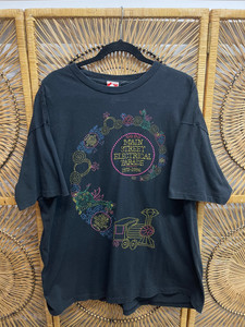 Vtg Disney Disneyland Main Street Electrical Parade 1972-1996 Black T-Shirt Size 2XL
