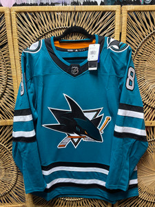 DS Y2K Adidas NHL San Jose Sharks Burns #88 Hockey Jersey Size 54 DS Y2K Adidas NHL San Jose Sharks Burns #88 Hockey Jersey Size 54