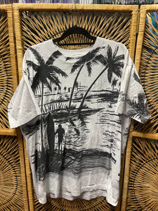 Vtg 90s Ft. Myers Florida Beach Surfing AOP T-Shirt Size XL Vtg 90s Ft. Myers Florida Beach Surfing AOP T-Shirt Size XL